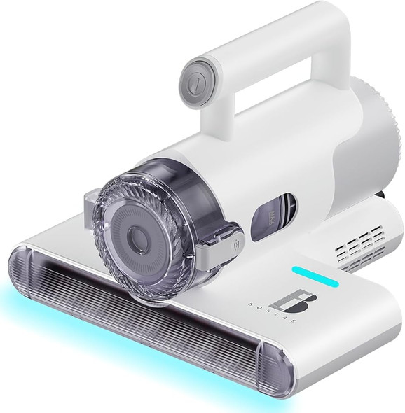 Boreas Mattress Vacuum Cleaner For Allergies And Pet Wsteamless Heating, Uvc Light Bed Vacuum Cleaner Kills Allergensmitevirus, Multilevel Filtration Removes Hairdanderdustother Fabrics,Ap001