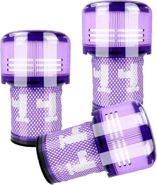 Filter For Dyson V12 Detect Slim Vacuums, V12 Slim Vacuums, Compare To Part 97151701 3 Pack