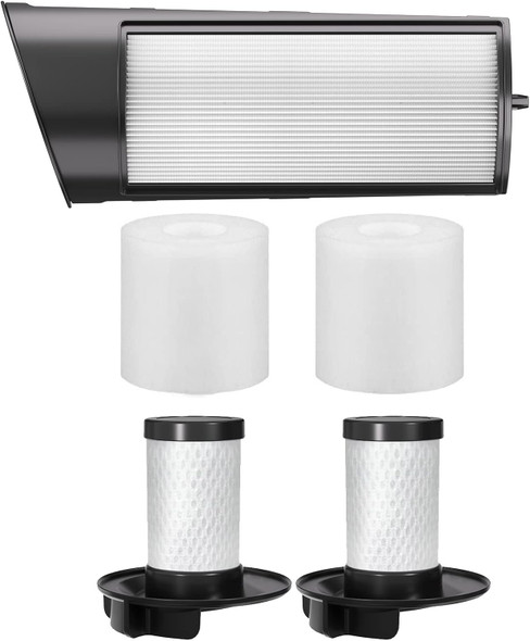 Filters For Shark Icz362Hic160Ic162, Esctabalt Filter For Shark Vertex Pro Powered Liftaway Cordless Vacuum Icz362H, 2 Foam 2 Post Filters