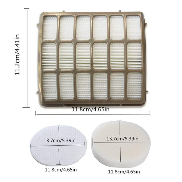 Jjss 2 Pack Hepa & Foam & Felt Models For Shark Navigator Professional Nv60, Nv70, Nv70 26, Nv71, Nv80, Nv80 26, Nvc80C, Nv90, Nv95, Uv420 Models. Compare To Part Xff80 & Xhf80.