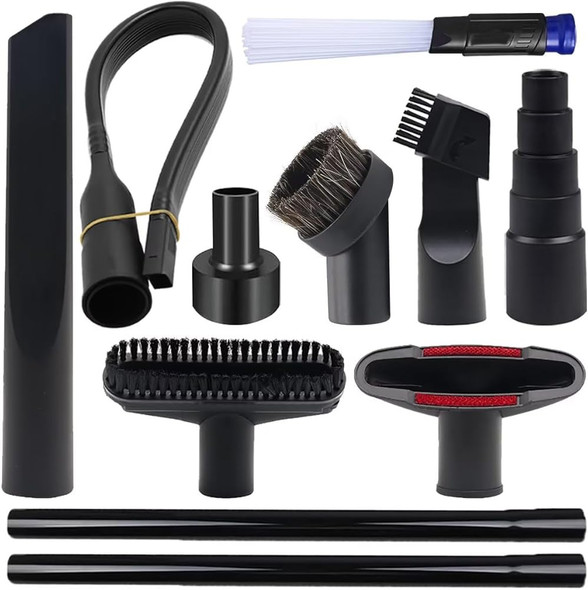 11 Pcs Vacuum Attachments For Shop Vac Accessories To 2 12 To 1 14 To 1 38 & 1 78 To 1 Vacuum Hose Adapter Kit, Vacuum Cleaner Accessories With Universal Vacuum Hose Adapters 11 Pcs Vacuum Attachments For Shop Vac Accessories To 2 12 To 1 14 To 1 38 & 1 78 To 1 Vacuum Hose Adapter Kit, Vacuum Cleaner Accessories With Universal Vacuum Hose Adapters