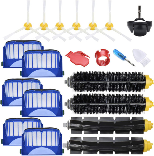 Parts Accessories Compatible For Irobot Roomba 675 670 665 690 692 694 671 677 650 655 614 Side Main Roller Brush Filter Caster Wheel