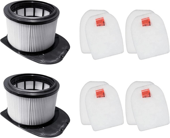 Uz565H Filter For Shark Uz565H Stratos Ultralight Corded Stick Vacuum 2 Filters+4 Foam Felt Filters
