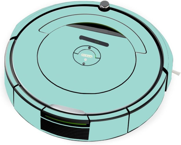 Mightyskins Skin Compatible With Irobot Roomba 690 Robot Vacuum Solid Seafoam Protective, Durable, And Unique Vinyl Decal Wrap Cover Easy To Apply, Remove, And Change Styles Made In The Usa Mightyskins Skin Compatible With Irobot Roomba 690 Robot Vacuum Solid Seafoam Protective, Durable, And Unique Vinyl Decal Wrap Cover Easy To Apply, Remove, And Change Styles Made In The Usa