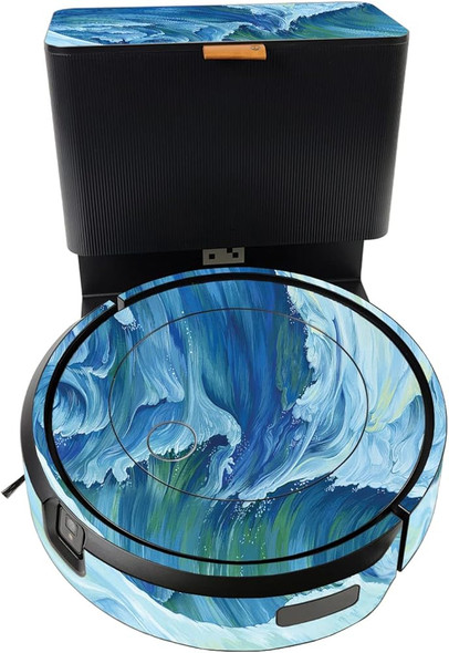 Mightyskins Skin Compatible With Irobot Roomba J7+ Perfect Wave Protective, Durable, And Unique Vinyl Decal Wrap Cover Easy To Apply, Remove, And Change Styles Made In The Usa Mightyskins Skin Compatible With Irobot Roomba J7+ Perfect Wave Protective, Durable, And Unique Vinyl Decal Wrap Cover Easy To Apply, Remove, And Change Styles Made In The Usa