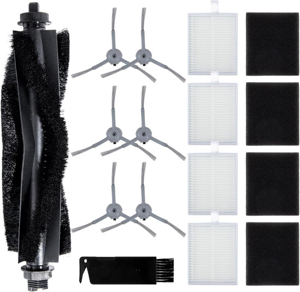 Parts Compatible With Eufy L60L50L60 Sesl50 Ses Robot Vacuums Accessories Kit Brush, Filter Combo Parts Compatible With Eufy L60L50L60 Sesl50 Ses Robot Vacuums Accessories Kit Brush, Filter Combo