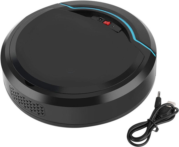Robot Vacuum Cleaner, Usb Rechargeable Automatic Smart Robot Vacuum Floor Cleaner Household Sweeping Machine Black Robot Vacuum Cleaner, Usb Rechargeable Automatic Smart Robot Vacuum Floor Cleaner Household Sweeping Machine Black
