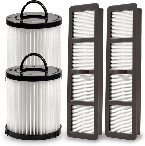 Safercctv Ef6 Hepa Filter And Washable Reusable Cup Filter Vacuum Filter Dcf21 Replace67821, 68931, 68931A, Ef91 Compatible With Eureka Airspeed As1000 Series Upright Vacuum Cleaners 2