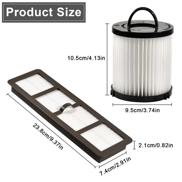 Safercctv Ef6 Hepa Filter And Washable Reusable Cup Filter Vacuum Filter Dcf21 Replace67821, 68931, 68931A, Ef91 Compatible With Eureka Airspeed As1000 Series Upright Vacuum Cleaners 2 Safercctv Ef6 Hepa Filter And Washable Reusable Cup Filter Vacuum Filter Dcf21 Replace67821, 68931, 68931A, Ef91 Compatible With Eureka Airspeed As1000 Series Upright Vacuum Cleaners 2