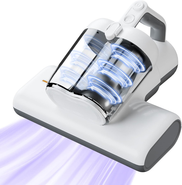 Mattress Vacuum Cleaner, Handheld Bed Vacuum With Wires, Dual Dust Cup Design With Hepa Filter For Removing Dust, Dandruff And Hair, Uv810 Mattress Vacuum Cleaner, Handheld Bed Vacuum With Wires, Dual Dust Cup Design With Hepa Filter For Removing Dust, Dandruff And Hair, Uv810