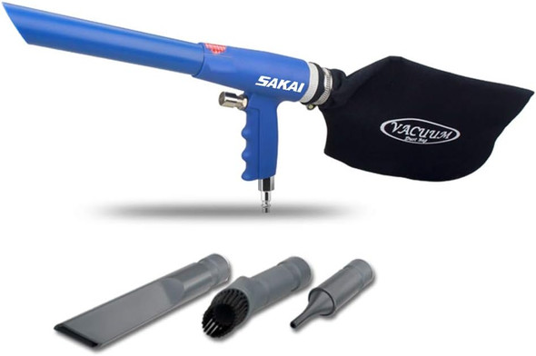 Sakai Air Powered Vacuum Kit 2 In 1 Function Air Vacuum Blow Gun And Suction Vacuum Pneumatic Vacuum Cleaner Kit With 3 Type Tube And Rotatable Brush Sakai Air Powered Vacuum Kit 2 In 1 Function Air Vacuum Blow Gun And Suction Vacuum Pneumatic Vacuum Cleaner Kit With 3 Type Tube And Rotatable Brush