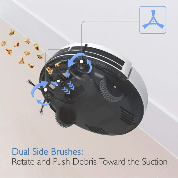 Serenelife Robotic Vacuum Cleaner Robotic Auto Home Cleaning For Clean Carpet Hardwood Floor Bot Self Detects Stairs Air Filter Pet Hair Allergies Friendly Serenelife Robotic Vacuum Cleaner Robotic Auto Home Cleaning For Clean Carpet Hardwood Floor Bot Self Detects Stairs Air Filter Pet Hair Allergies Friendly