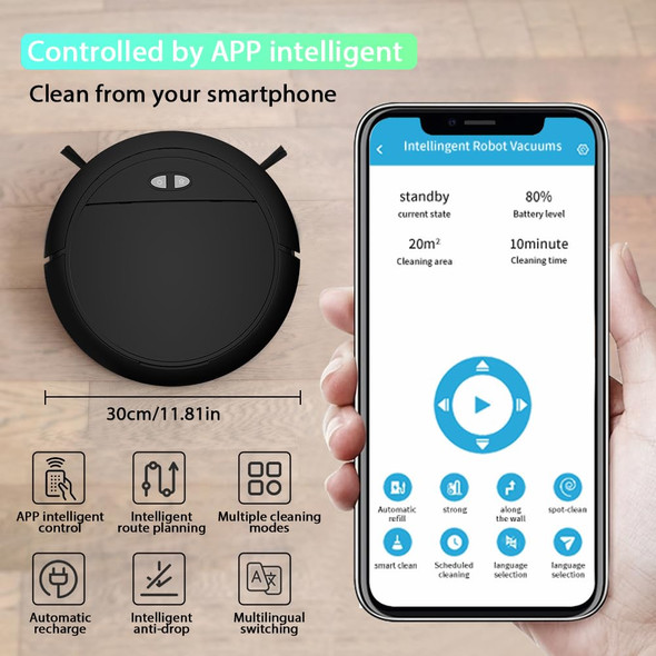 Uniqus Jec'S Robotic Vacuum Cleaner With 4000Pa Cyclone Suction, Appvoicewifi Remote Control, 360 Cleaning, Automatic Selfcharging Robotic Vacuum, Scheduled Cleaning, Black Uniqus Jec'S Robotic Vacuum Cleaner With 4000Pa Cyclone Suction, Appvoicewifi Remote Control, 360 Cleaning, Automatic Selfcharging Robotic Vacuum, Scheduled Cleaning, Black