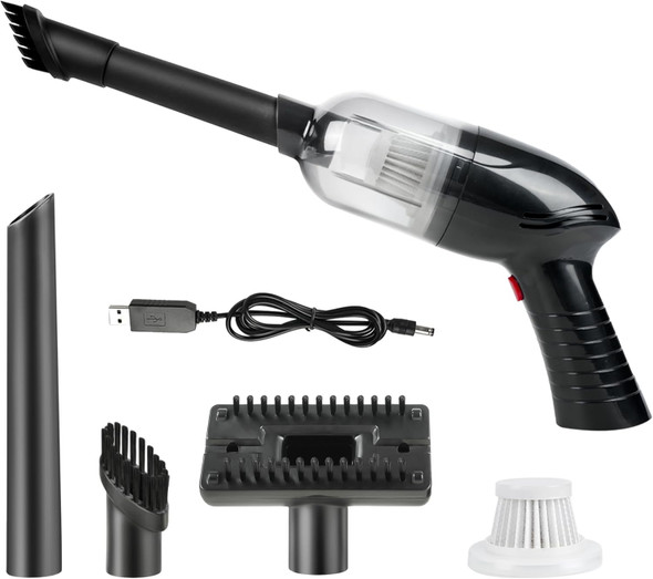 Portable Handheld Vacuum Cleaner For Home And Car Lightweight And Cordless Dustbuster With Rechargeable Battery And Filter For Easy Cleaning Portable Handheld Vacuum Cleaner For Home And Car Lightweight And Cordless Dustbuster With Rechargeable Battery And Filter For Easy Cleaning
