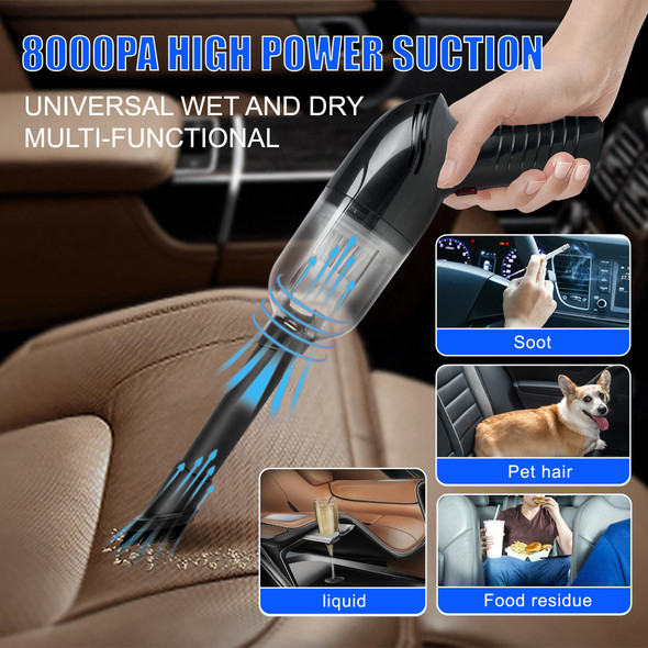 Portable Handheld Vacuum Cleaner For Home And Car Lightweight And Cordless Dustbuster With Rechargeable Battery And Filter For Easy Cleaning Portable Handheld Vacuum Cleaner For Home And Car Lightweight And Cordless Dustbuster With Rechargeable Battery And Filter For Easy Cleaning