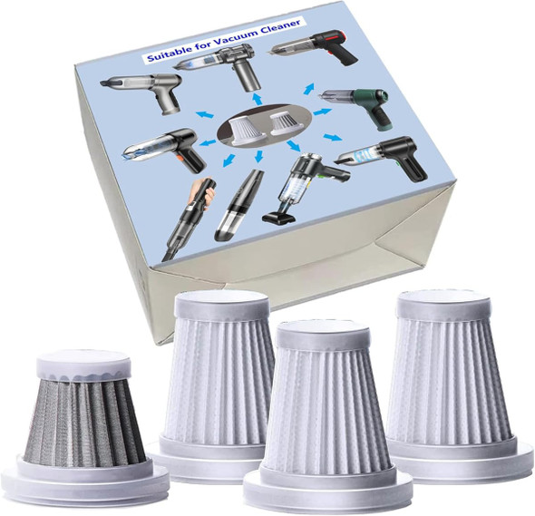 Portable Vacuum Filters For Saker, Sakerplus,Auxtur, Fanisic, Ekbas, Alk,Xcool Etc., Filters For 3In1 Vacuum, Desktop Car Pc Table Top Handheld Vacuum.1Pcs Steel Filter And 3Pcs Hepa Filters Portable Vacuum Filters For Saker, Sakerplus,Auxtur, Fanisic, Ekbas, Alk,Xcool Etc., Filters For 3In1 Vacuum, Desktop Car Pc Table Top Handheld Vacuum.1Pcs Steel Filter And 3Pcs Hepa Filters
