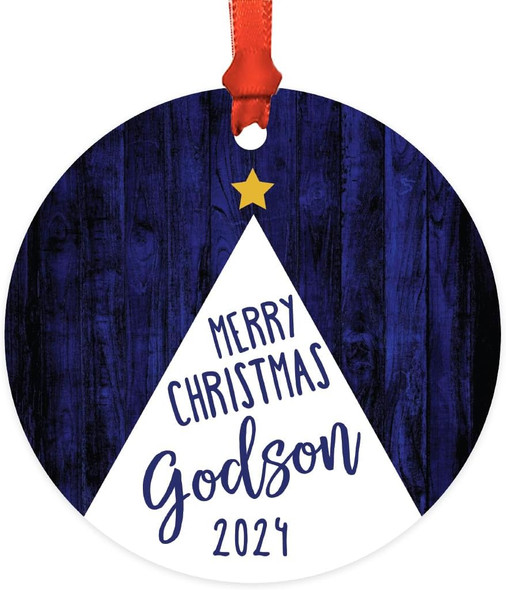 Andaz Press Family Metal Christmas Ornament, Merry Christmas Godson , Watercolor Christmas Tree, 1-Pack, Includes Ribbon and Bag Godson Ornament Godchild Ornament Godson Christmas Ornament Andaz Press Family Metal Christmas Ornament, Merry Christmas Godson , Watercolor Christmas Tree, 1-Pack, Includes Ribbon and Bag Godson Ornament Godchild Ornament Godson Christmas Ornament