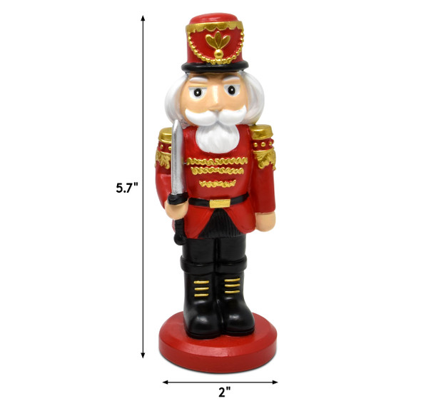 Christmas Nutcrackers Figurines Table Top Decor Set of 3 Resin Nutcracker Soldier Figurine Xmas Tabletop Decoration for Indoor Home Shelf Fireplace Mantle Kitchen Living Room Holiday Party Supplies Christmas Nutcrackers Figurines Table Top Decor Set of 3 Resin Nutcracker Soldier Figurine Xmas Tabletop Decoration for Indoor Home Shelf Fireplace Mantle Kitchen Living Room Holiday Party Supplies