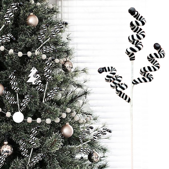 Black and White Grinchs Christmas Decorations, 17 Inch Large Ornaments for Christmas Tree Picks, 4 Pcs Nightmare Before Christmas, Big Tree Topper Filler, Xmas Candy Cane Halloween Picks Black and White Grinchs Christmas Decorations, 17 Inch Large Ornaments for Christmas Tree Picks, 4 Pcs Nightmare Before Christmas, Big Tree Topper Filler, Xmas Candy Cane Halloween Picks