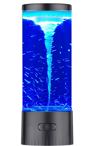 COLORLIFE Twister Hurricane Light- Novelty Nature Decor for Boys Girls, Men, Women Mini Water Vortex Maker Mood Night Light Birthday Holiday Christmas