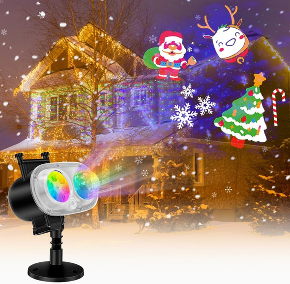 Holiday Projector Lights Outdoor, 2-in-1 HD LED Outdoor Projectors with Remote Control Timer, 3D Ocean Wave & 4 Patterns Waterproof Lanscape Lights for Indoor Valentine Xmas Halloween Holiday Party Holiday Projector Lights Outdoor, 2-in-1 HD LED Outdoor Projectors with Remote Control Timer, 3D Ocean Wave & 4 Patterns Waterproof Lanscape Lights for Indoor Valentine Xmas Halloween Holiday Party