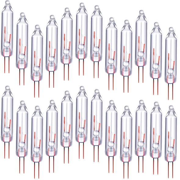 Frienda 1.13 Lumen, 2.5 Volt Mini Christmas Replacement Light Bulbs Clear Glass Light Bulbs for Christmas Trees, 0.42 Watt, 170 MA (600) Frienda 1.13 Lumen, 2.5 Volt Mini Christmas Replacement Light Bulbs Clear Glass Light Bulbs for Christmas Trees, 0.42 Watt, 170 MA (600)