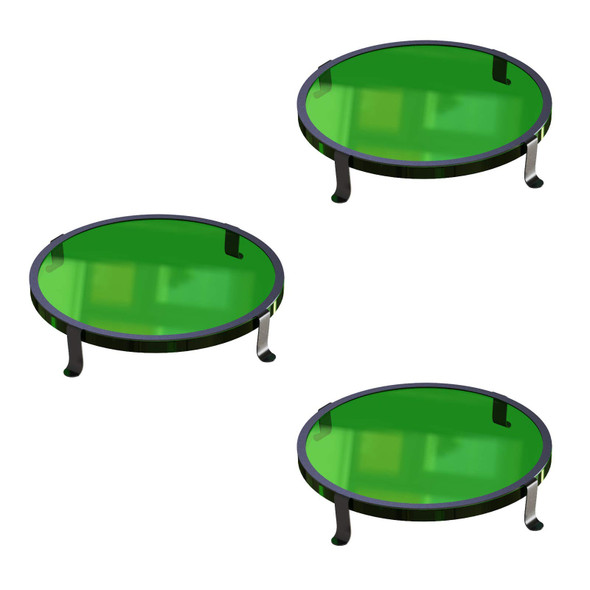 GOODSMANN Color Filter 3 PCS Transparent Lenses 2 Inch Correction Lens for MR16 Bulbs Low Voltage Outdoor Landscape Decorate Lighting 3520 (Green) GOODSMANN Color Filter 3 PCS Transparent Lenses 2 Inch Correction Lens for MR16 Bulbs Low Voltage Outdoor Landscape Decorate Lighting 3520 (Green)