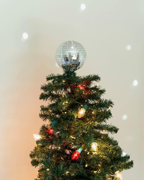 6" Disco Ball Christmas Tree Topper - Havenstone Home - Christmas Tree Topper, Christmas Decorations, Disco Decor, Christmas Decor 6" Disco Ball Christmas Tree Topper - Havenstone Home - Christmas Tree Topper, Christmas Decorations, Disco Decor, Christmas Decor