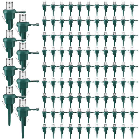 LED Christmas Lights Christmas Replacement Mini Light Bulbs 3 Volt 0.06 Watt Christmas Tree LED Light Bulb Xmas Lights with Green Base for Party Holiday Indoor Outdoor(Warm White,400 Pieces)