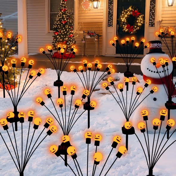 Inscrok Christmas Decorations Outdoor Solar Garden Lights, 6Pack 48LED Swaying Firefly Lights Solar Christmas Lights, Waterproof Solar Pathway Lights for Yard/Garden/Lawn/Party Decor Inscrok Christmas Decorations Outdoor Solar Garden Lights, 6Pack 48LED Swaying Firefly Lights Solar Christmas Lights, Waterproof Solar Pathway Lights for Yard/Garden/Lawn/Party Decor