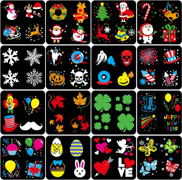 Christmas LED Projector Lights,Holiday Lights Projector,Halloween Projector Lights Outdoor with 16 Slides,Waterproof IP65 Landscape Lamp Projector