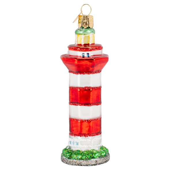 Old World Christmas Ornaments Hilton Head Lighthouse Glass Blown Ornaments for Christmas Tree