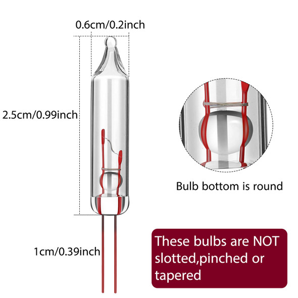 360 Count 2.5V Christmas Mini Lights Replacement Bulbs Incandescent Wire String Lights Indoor Outdoor Christmas 50/100/150/200 Count Lights Decorations for Xmas Tree Home (Warm White Bulb)