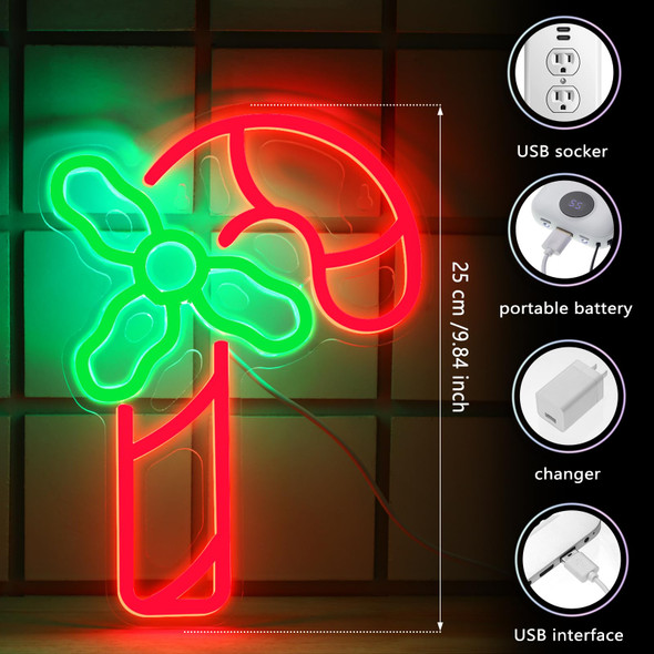 Retisee 4 Pcs Christmas Neon Sign Window Lights Decor, LED Neon Wall Decor, USB Powered Neon Light, Winter Decor for Christmas Party Home Bedroom Office Table Art s, Elk, Bells, Candy