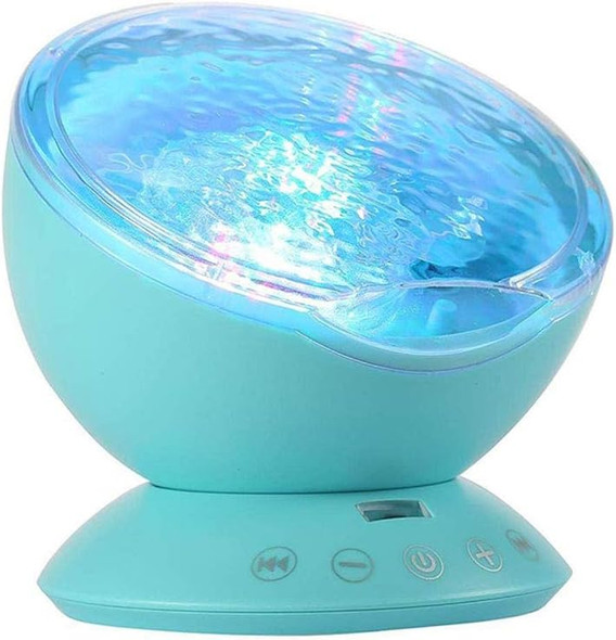 Night Light Projector, Ocean Wave Night Light for Kids Room, Remote and Timer, 7 Light Modes and Bulit-in Sound Machine, Mermaid Decor Birthday Christmas s (Blue) Night Light Projector, Ocean Wave Night Light for Kids Room, Remote and Timer, 7 Light Modes and Bulit-in Sound Machine, Mermaid Decor Birthday Christmas s (Blue)