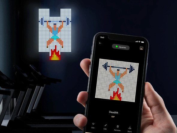 Twinkly Squares Master Panel, RGB LED Panel, Including 1 Main Panel and USB-C Power Supply, Compatible with HomeKit, Alexa and Google Home, Gaming Lights and Streaming, 16M+ Colors Twinkly Squares Master Panel, RGB LED Panel, Including 1 Main Panel and USB-C Power Supply, Compatible with HomeKit, Alexa and Google Home, Gaming Lights and Streaming, 16M+ Colors