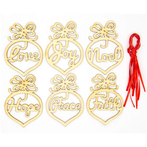 6Pcs Wooden Ornament Xmas Tree Hanging Cutouts Tags Pendant Decor Christmas Decorations 6Pcs Wooden Ornament Xmas Tree Hanging Cutouts Tags Pendant Decor Christmas Decorations