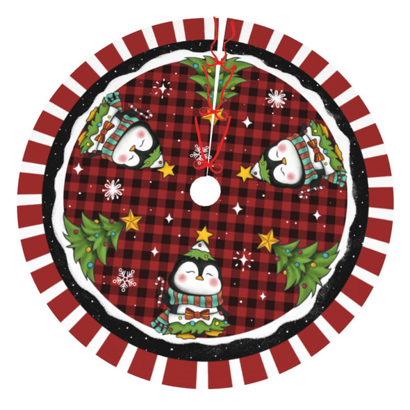 Christmas Penguin Christmas Tree Skirt Holiday Party Supplies Decorations Halloween Xmas Tree Mat Farmhouse Decorations 36" Christmas Penguin Christmas Tree Skirt Holiday Party Supplies Decorations Halloween Xmas Tree Mat Farmhouse Decorations 36"