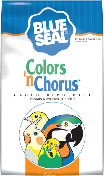 Blue Seal Colors ‘N Chorus Parrot Bird Feed Premium Seeds And Ingredients For A Nutritious And Tasty Diet 40 Pound Bag Blue Seal Colors ‘N Chorus Parrot Bird Feed Premium Seeds And Ingredients For A Nutritious And Tasty Diet 40 Pound Bag