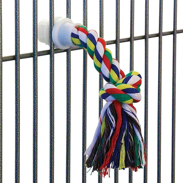 Cotton Rope Parrot Preening Toy - Medium Cotton Rope Parrot Preening Toy - Medium