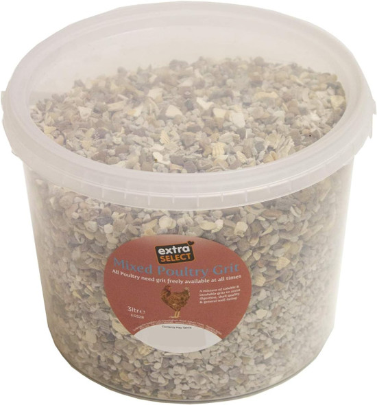 Extra Select Mixed Poultry Grit Tub, 3 Litre10Es528