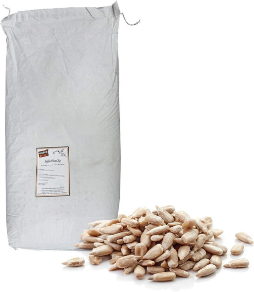 Extra Select Sunflower Hearts Bird Food 20Kg - Husk-, Bakery Grade, Premium Wild Bird Seed08Sfh20
