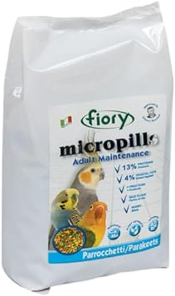 Fiory Micropills Parakeet, Lovebird, Budgie 1.4Kg
