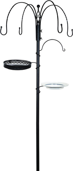 Gardman A04390 Decorative Bird Feeding Station - Black, Built Dimensions 228Cm X 64Cm X 64Cma04390 Gardman A04390 Decorative Bird Feeding Station - Black, Built Dimensions 228Cm X 64Cm X 64Cma04390