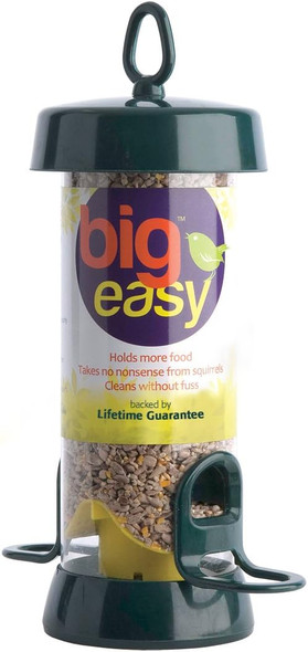 Hanging Bird Feeders For Small Birds - Jacobi Jayne® Bigeasy™ Small Seed Bird Feeders For Wild And Garden Birds - Squirrel-Resistant Bird Feeder With Built In Hanging Ringbe-S1G