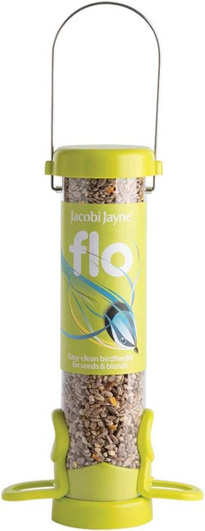 Jacobi Jayne Flo-S1G Bird Feeder, Lime, Smallflo-S1G Jacobi Jayne Flo-S1G Bird Feeder, Lime, Smallflo-S1G