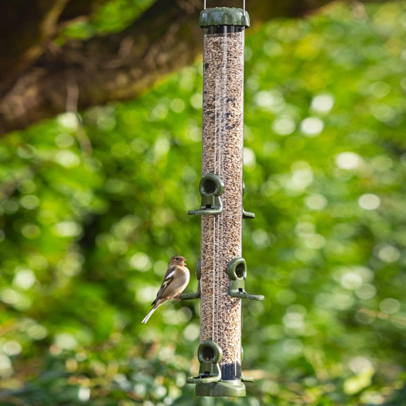 Jacobi Jayne Rp3-S3G Ring-Pull Click Large Seed Feeder, Green Birdrp3-S3G Jacobi Jayne Rp3-S3G Ring-Pull Click Large Seed Feeder, Green Birdrp3-S3G