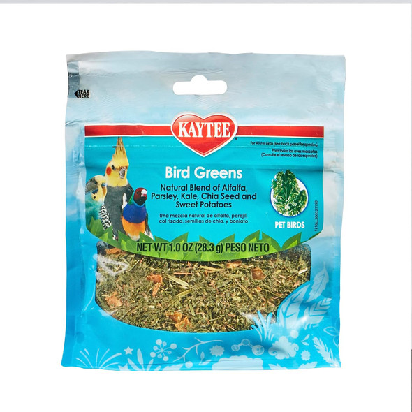 Kaytee Products"C 529082 All Birds Chia/Sweet Pota Foraging Treat Bird Greens, 1 Oz100213745