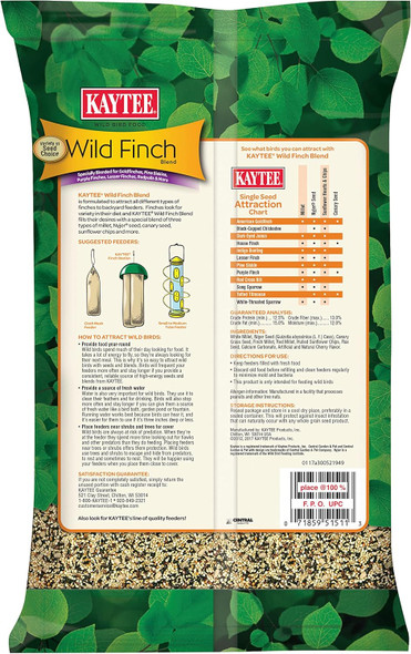 Kaytee Wild Bird Finch Food Blend, 3 Lb Kaytee Wild Bird Finch Food Blend, 3 Lb