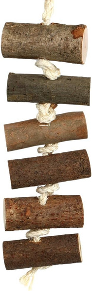 Naturals Log Block Stackers Parrot Toy - Medium
